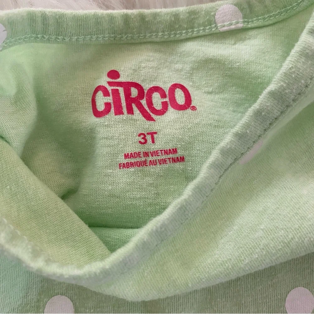 Circo Mint Green Polka Dot Top